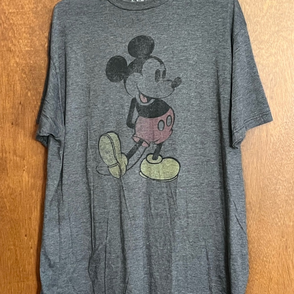 Disney Charcoal Mickey Mouse Tee